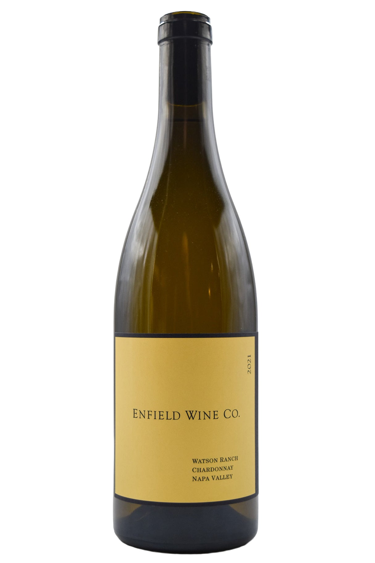 Bottle of Enfield Wine Co. Napa Valley Chardonnay Watson Ranch 2021-White Wine-Flatiron SF