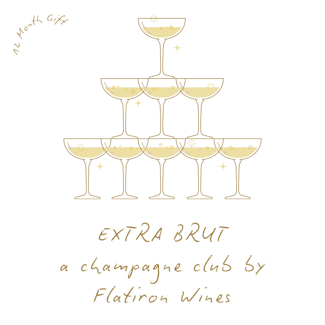 Bottle of Extra Brut - 12 Month Gift-Flatiron SF