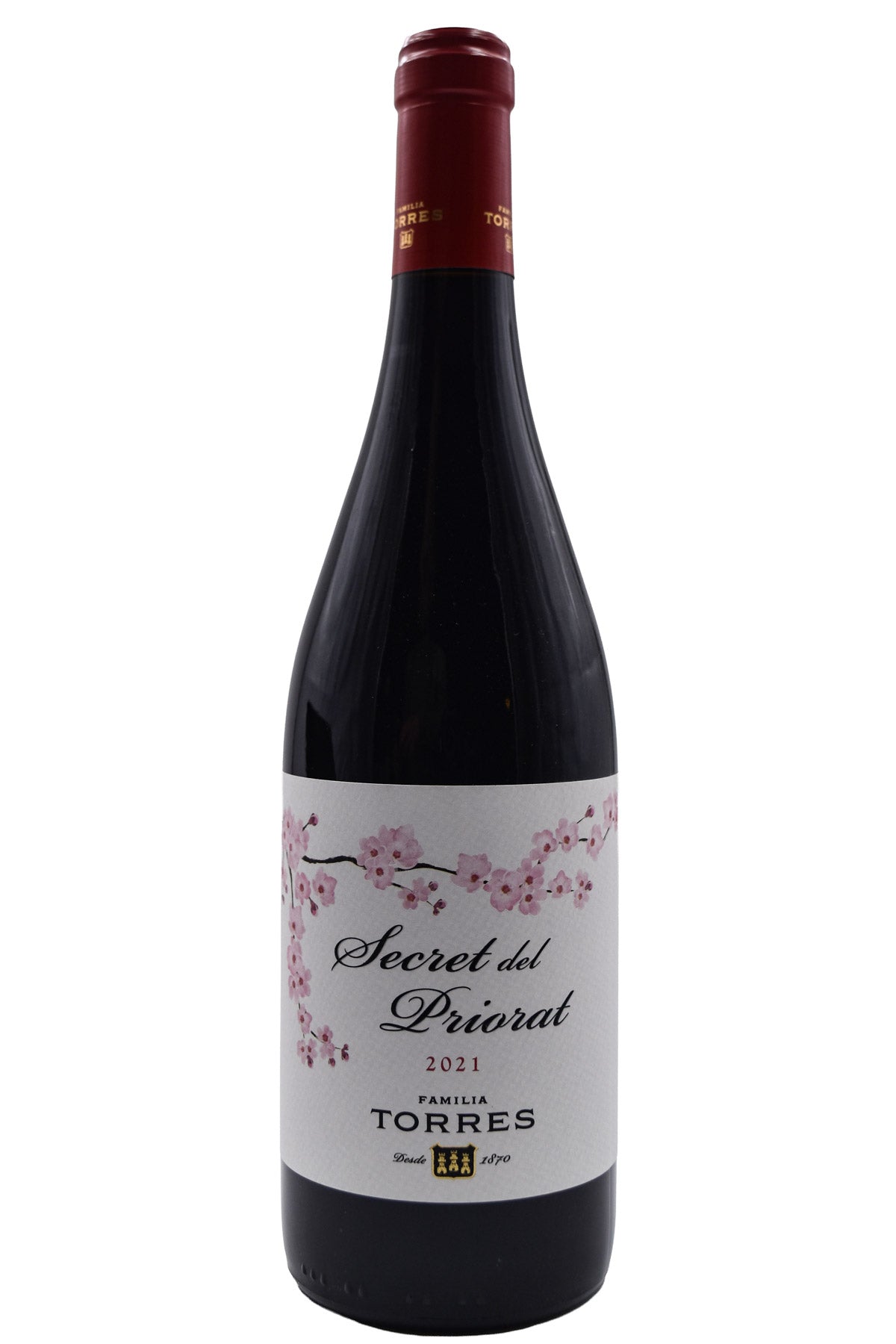 Bottle of Familia Torres Secret del Priorat 2021-Red Wine-Flatiron SF