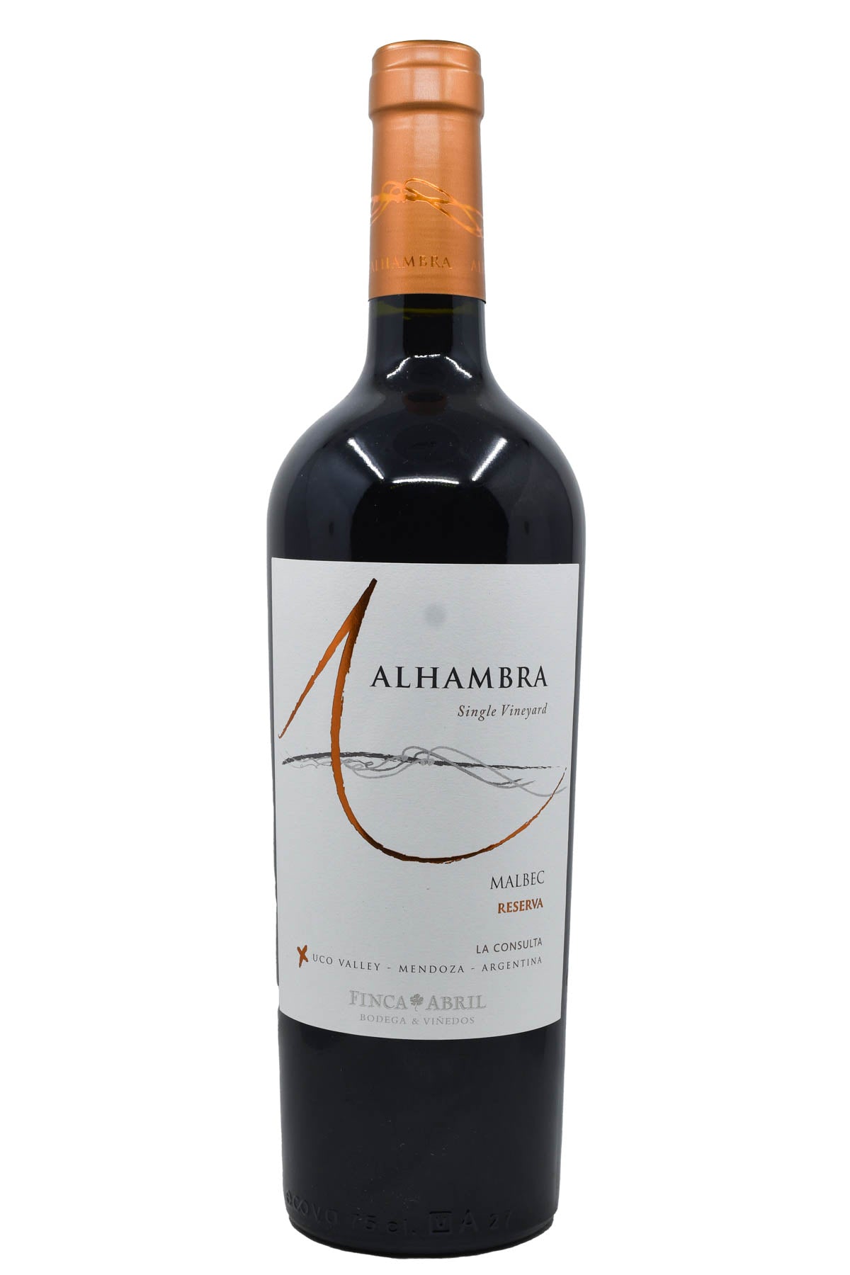 Bottle of Finca Abril Alhambra Malbec Reserva 2021-Red Wine-Flatiron SF