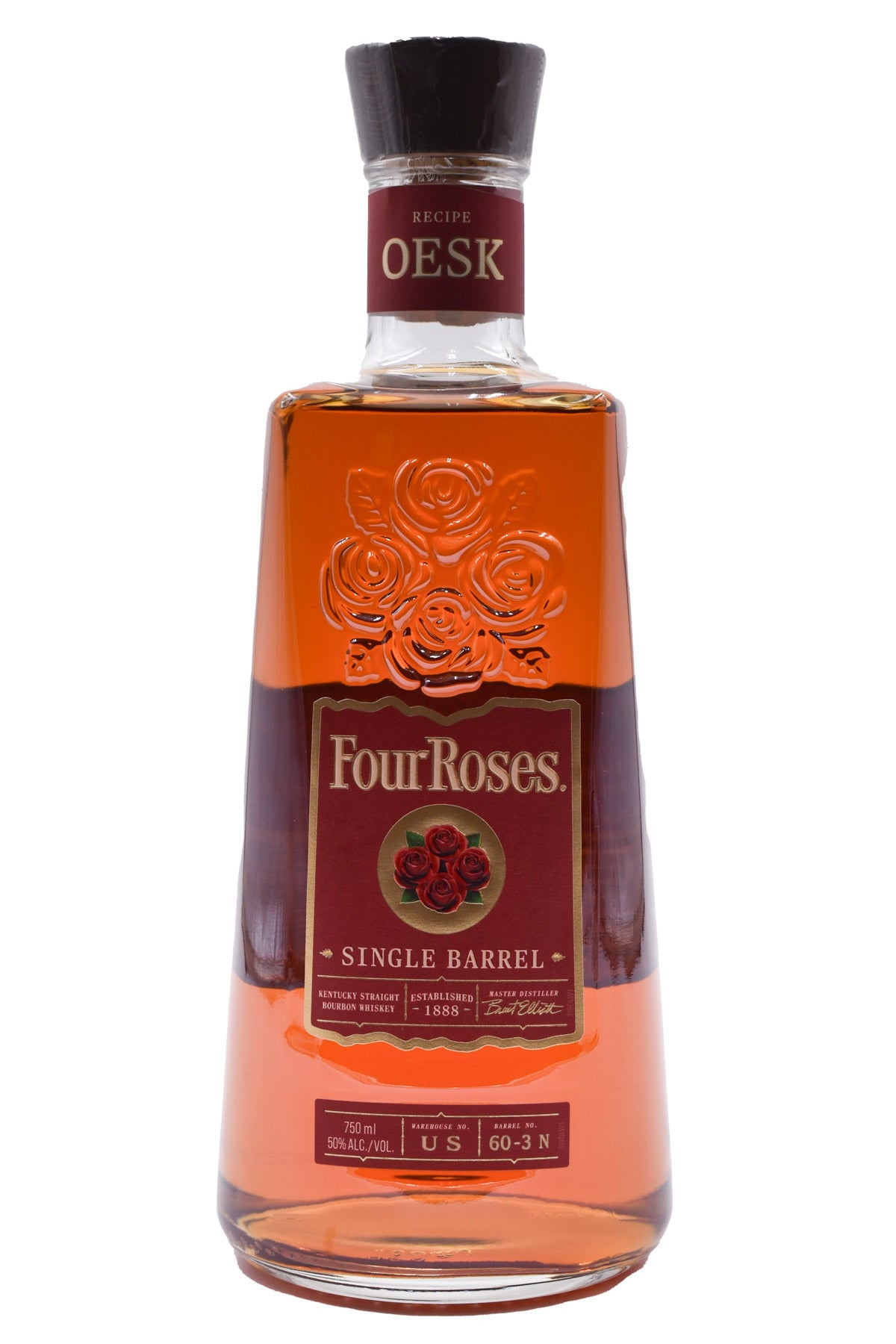 Bottle of Four Roses Single Barrel Special Recipe OESK Bourbon-Spirits-Flatiron SF