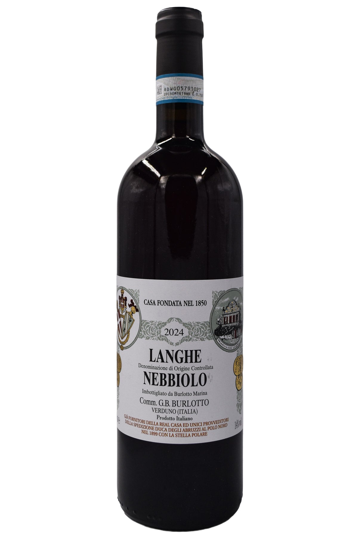 Bottle of G.B. Burlotto Langhe Nebbiolo 2024-Red Wine-Flatiron SF