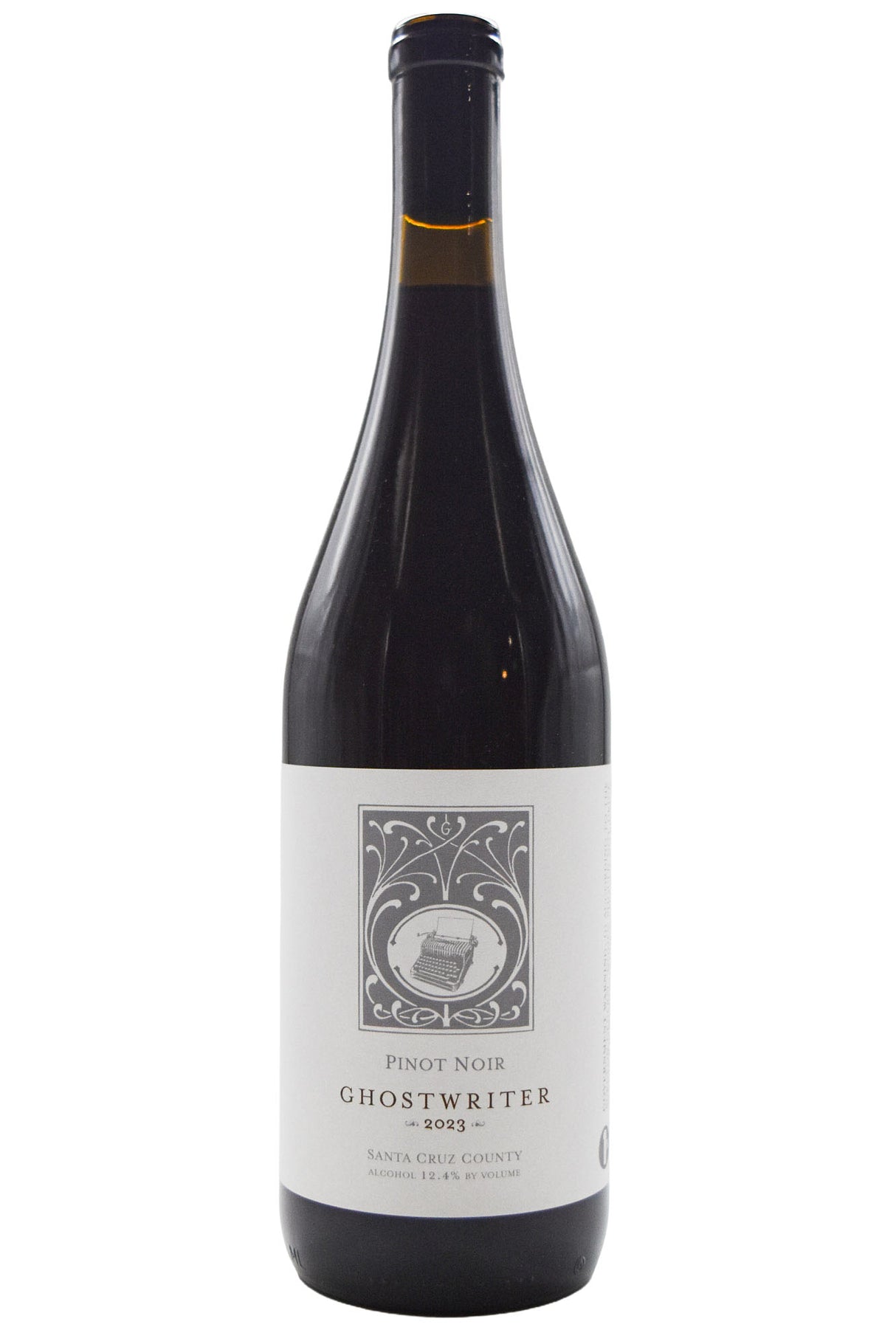 Bottle of Ghostwriter Santa Cruz County Pinot Noir 2023-Red Wine-Flatiron SF