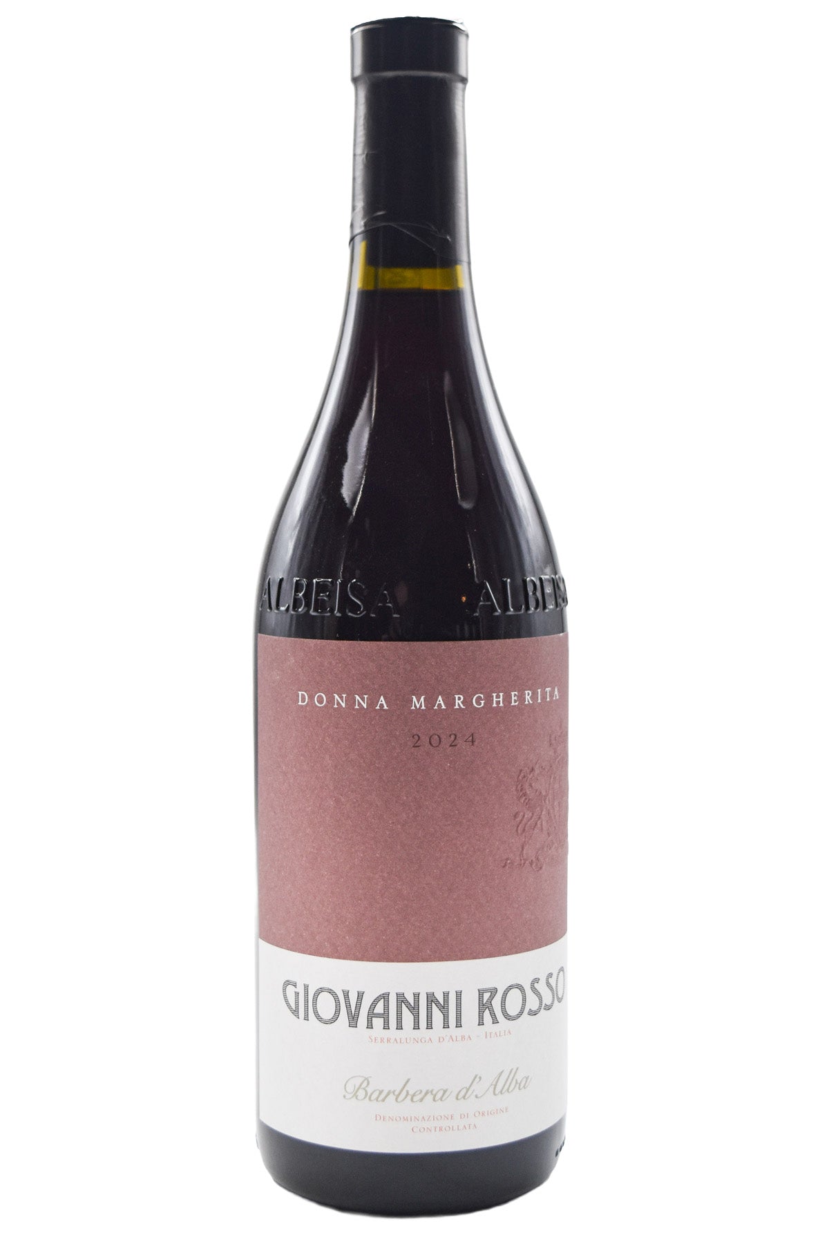 Bottle of Giovanni Rosso Barbera d'Alba Donna Margherita 2023-Red Wine-Flatiron SF