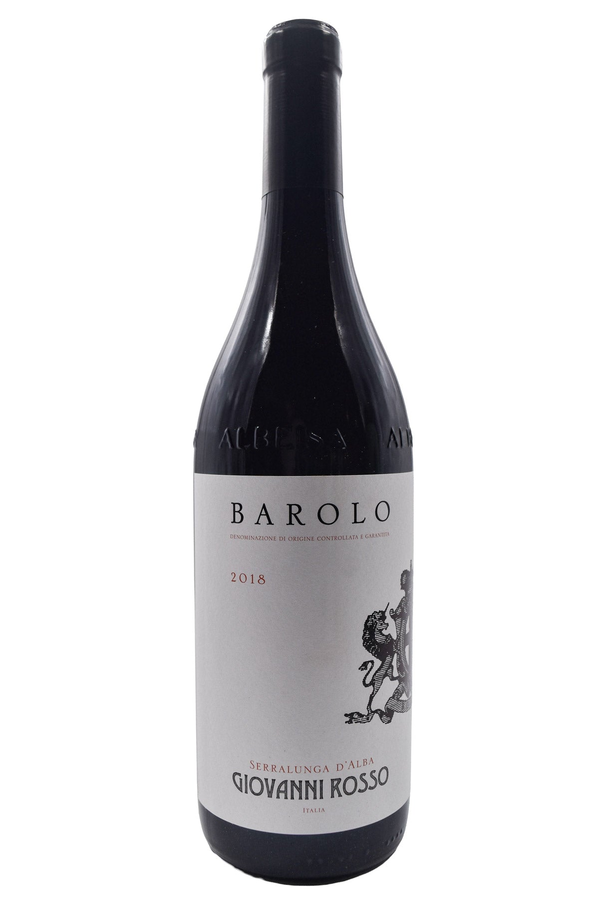 Bottle of Giovanni Rosso Barolo Classico 2018-Red Wine-Flatiron SF