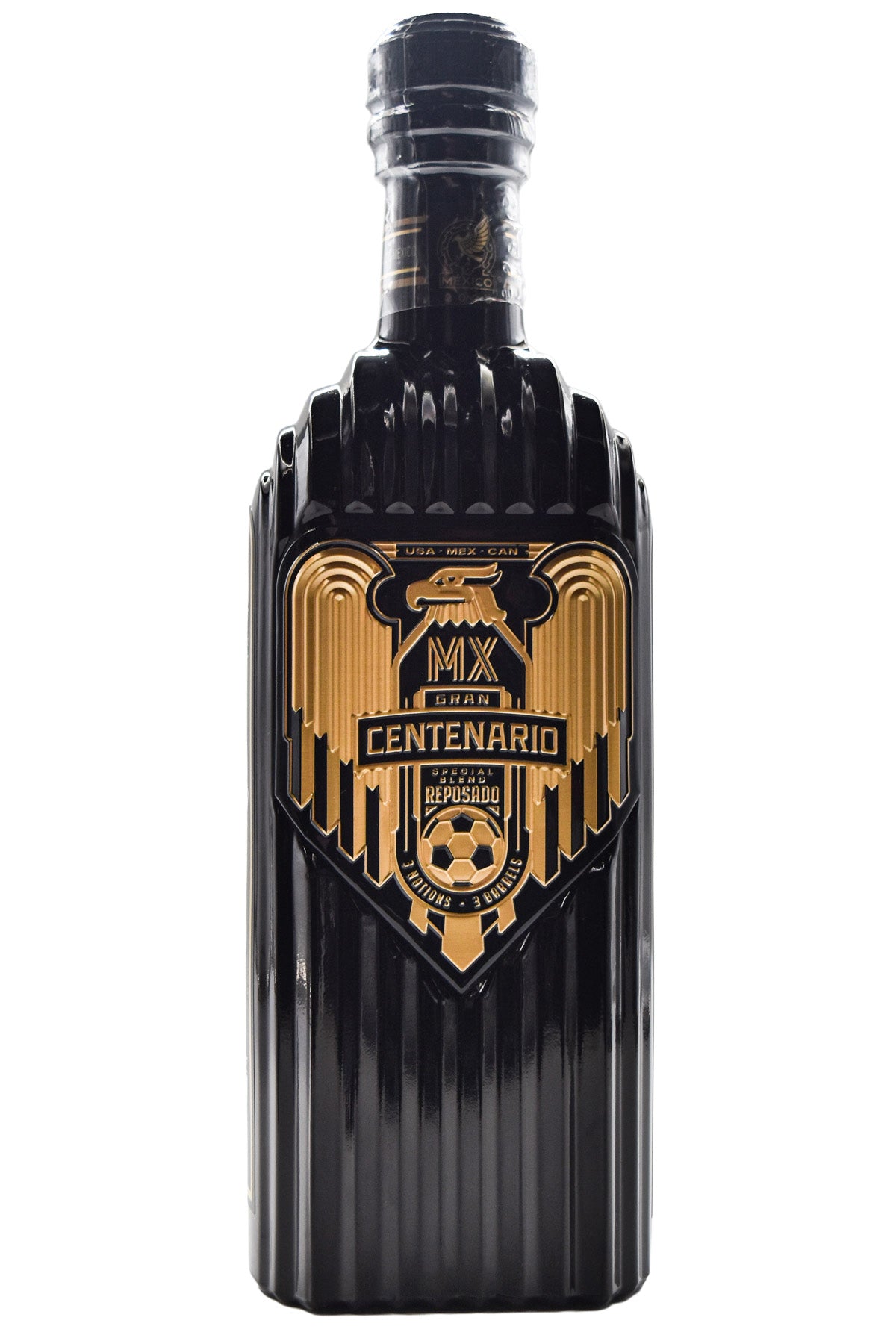 Bottle of Gran Centenario Tequila Reposado Futbol Mexico!-Spirits-Flatiron SF