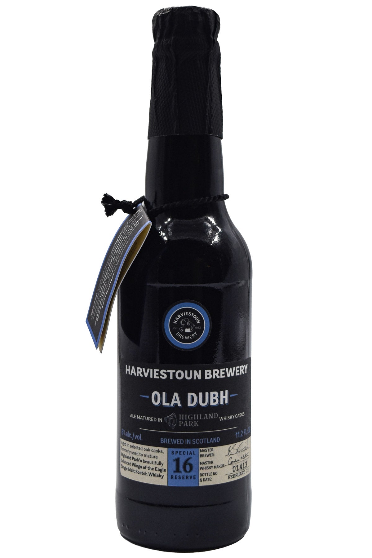 Bottle of Harviestoun Ola Dubh 16 Year Old (330ml)-Beer-Flatiron SF