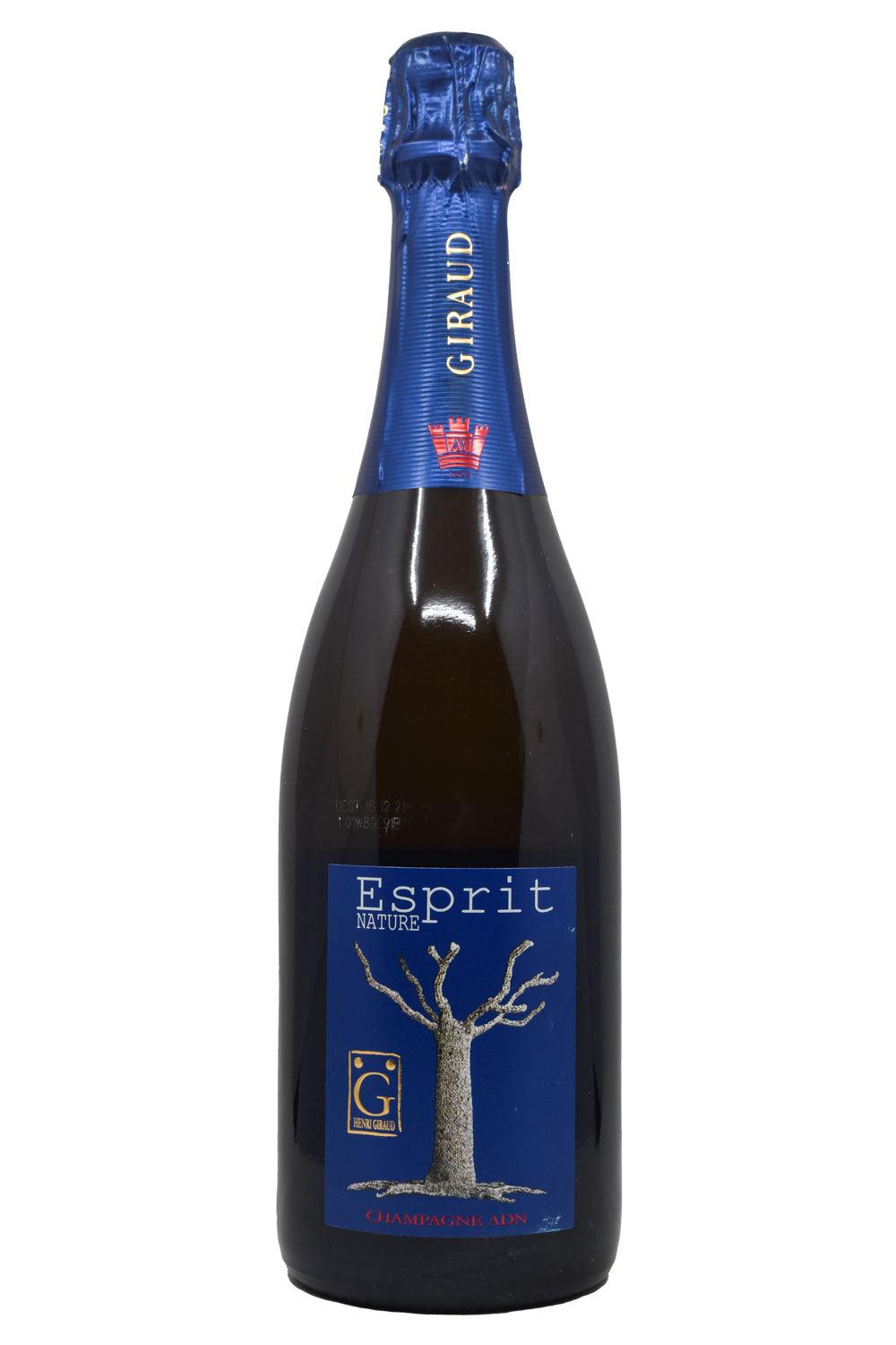 Bottle of Henri Giraud Champagne Esprit Nature NV-Sparkling Wine-Flatiron SF