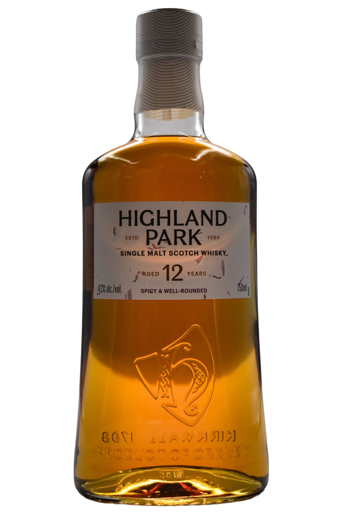 Bottle of Highland Park 12 Year-Spirits-Flatiron SF