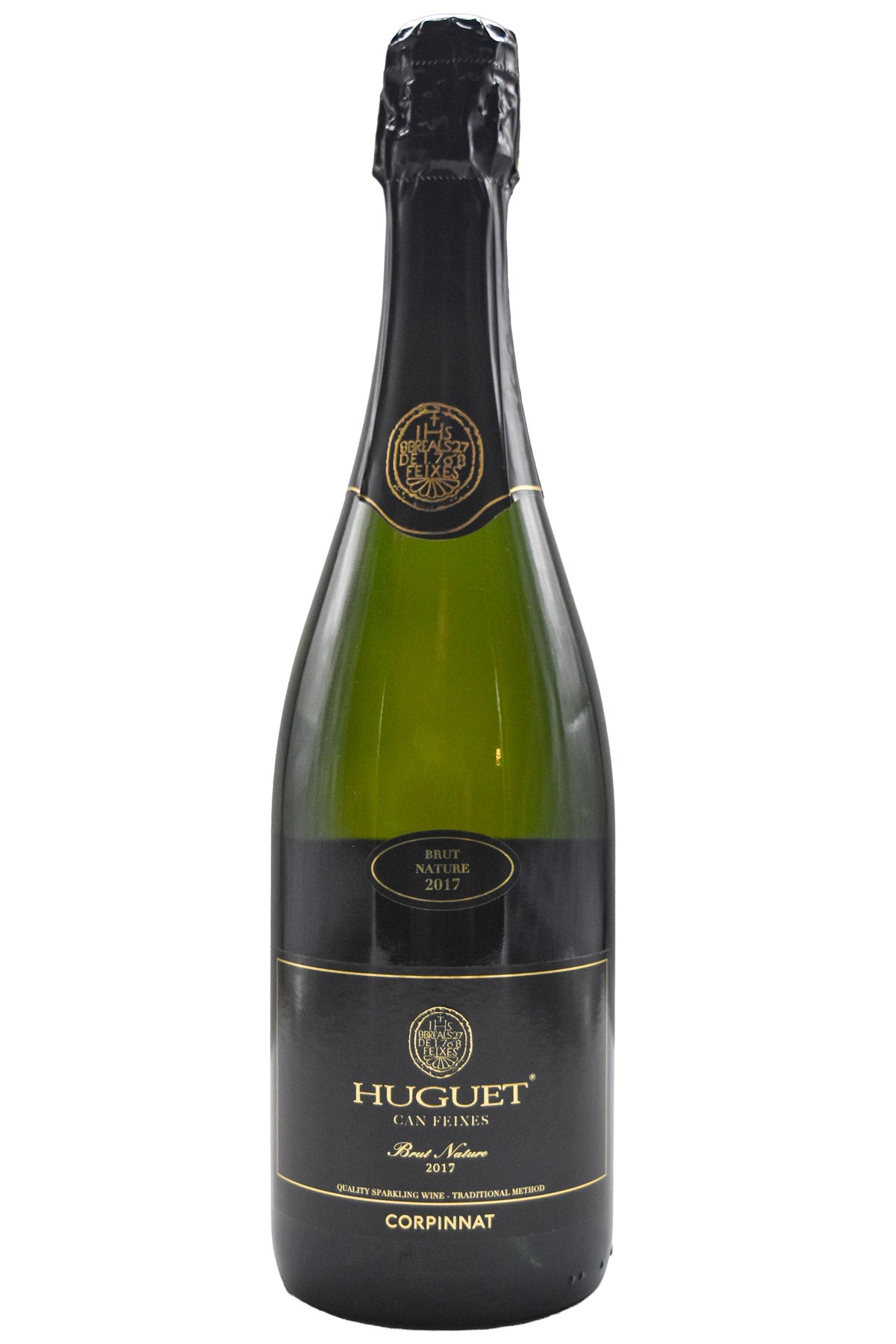 Bottle of Huguet de Can Feixes Corpinnat Brut Nature 2017-Sparkling Wine-Flatiron SF