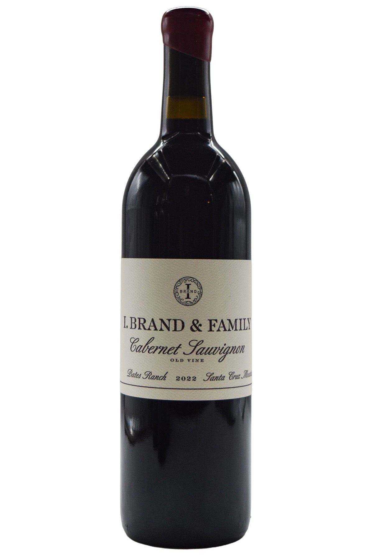 Bottle of I Brand and Family Santa Cruz Cabernet Sauvignon Bates Ranch Vineyard 2022-Red Wine-Flatiron SF