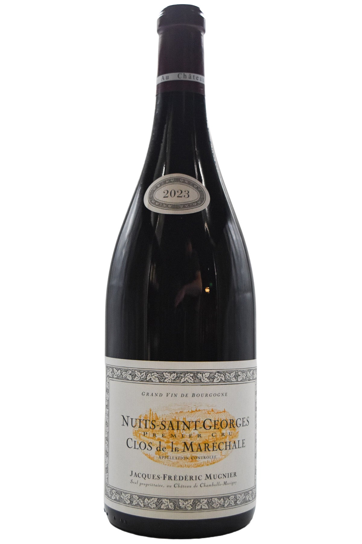 Bottle of Jacques-Frederic Mugnier Nuits-St.-Georges 1er Cru Clos de la Marechale Rouge 2023 (1.5L)-Red Wine-Flatiron SF