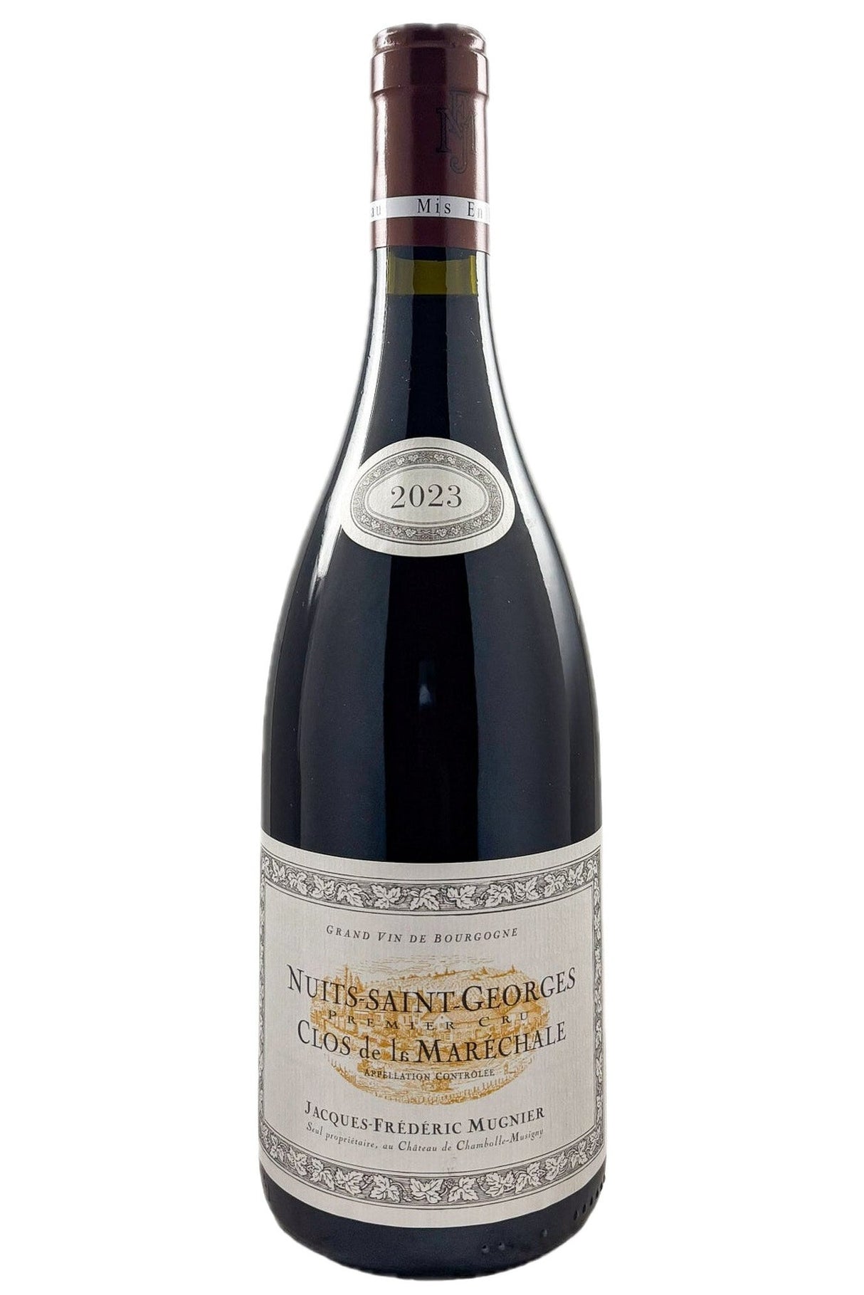 Bottle of Jacques-Frederic Mugnier Nuits-St.-Georges 1er Cru Clos de la Marechale Rouge 2023-Red Wine-Flatiron SF
