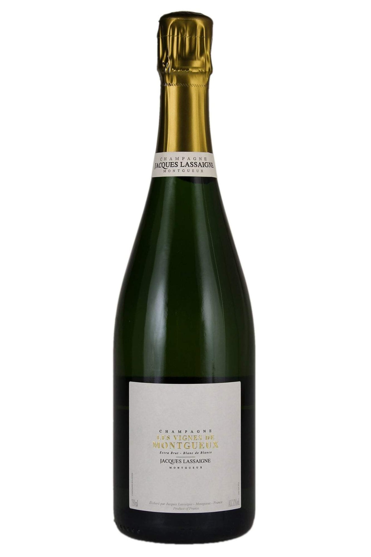 Bottle of Jacques Lassaigne Champagne BdB Extra Brut Les Vignes de Montgueux NV-Sparkling Wine-Flatiron SF