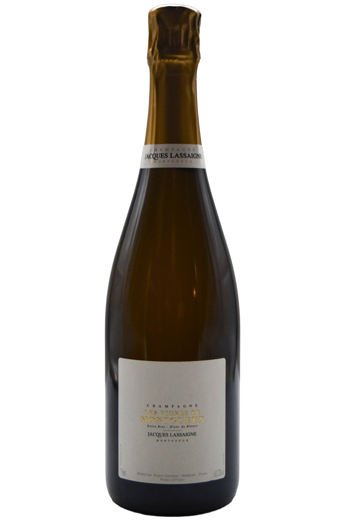 Bottle of Jacques Lassaigne Champagne BdB Extra Brut Les Vignes de Montgueux NV-Sparkling Wine-Flatiron SF