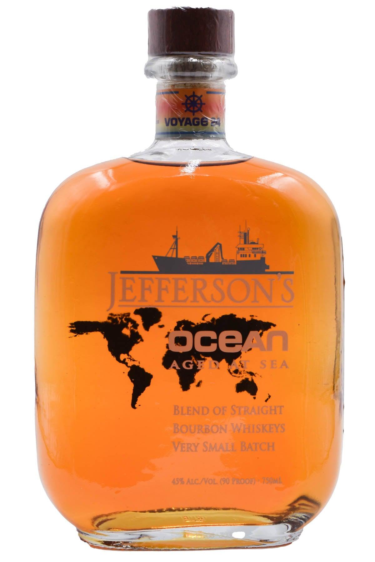Bottle of Jefferson's Ocean Aged at Sea Very Small Batch Straight Bourbon-Spirits-Flatiron SF