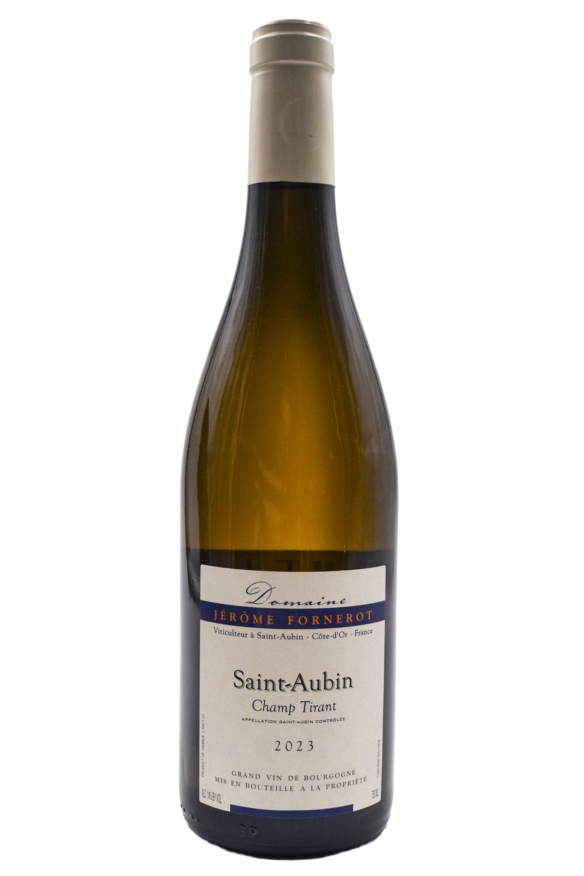 Bottle of Jerome Fornerot Saint Aubin Blanc Champ-Tirant 2023-White Wine-Flatiron SF