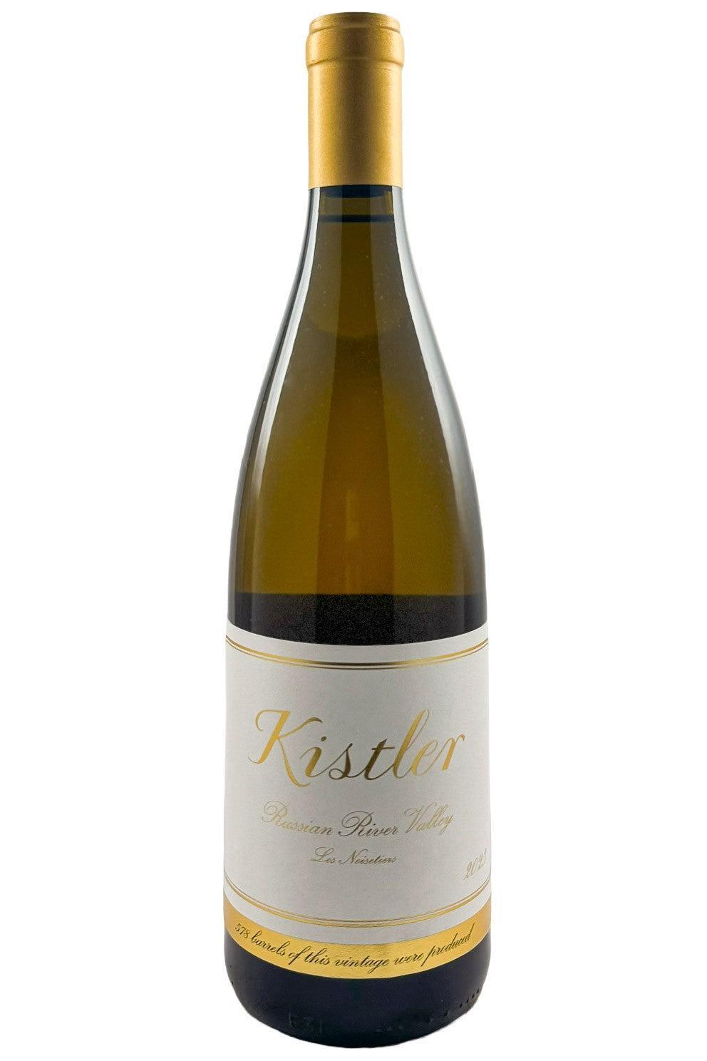 Bottle of Kistler Sonoma Coast Chardonnay Les Noisetiers 2023-White Wine-Flatiron SF