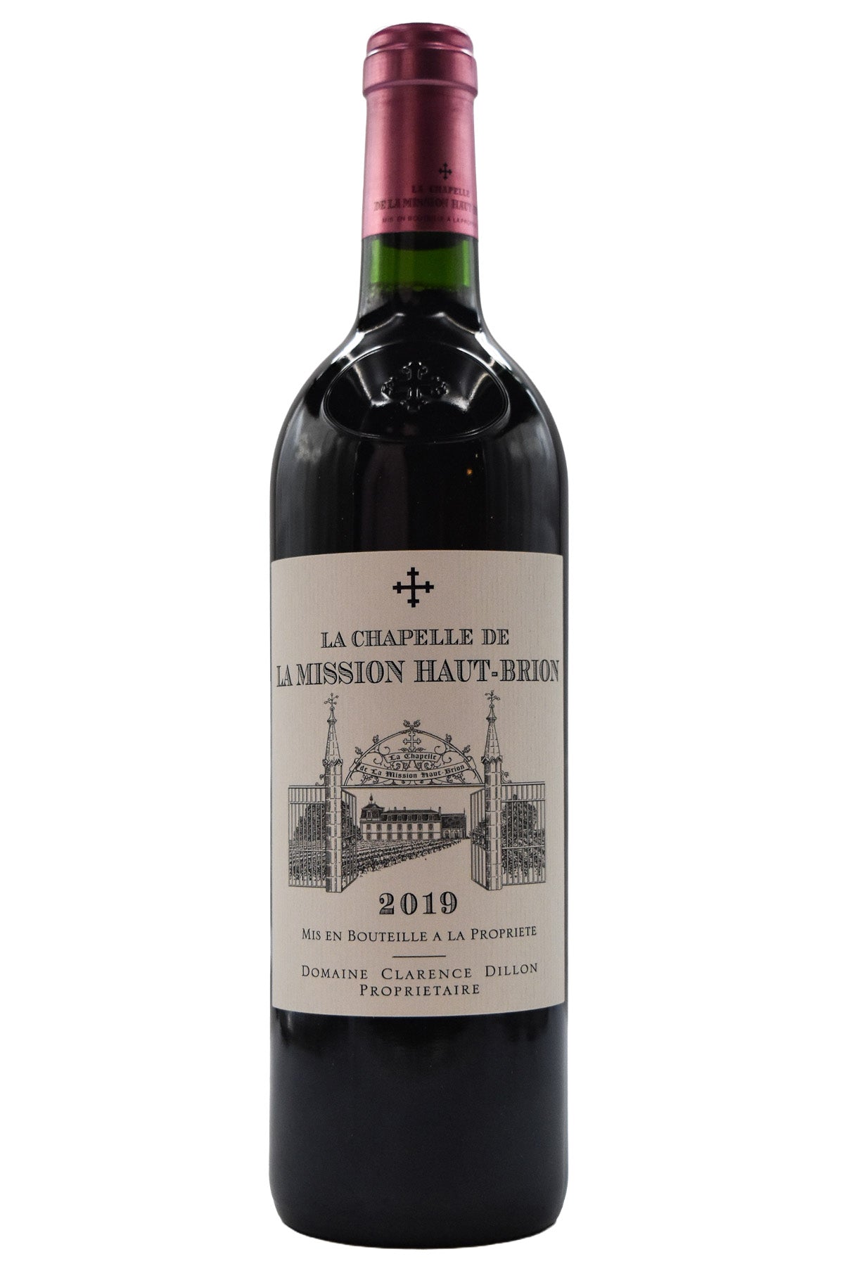 Bottle of La Chapelle de la Mission Haut-Brion Pessac-Leognan 2019-Red Wine-Flatiron SF