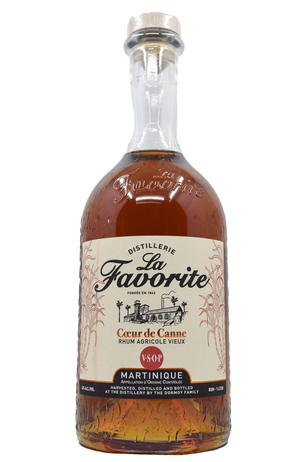 Bottle of La Favorite Rhum Agricole Vieux VSOP (1L)-Spirits-Flatiron SF