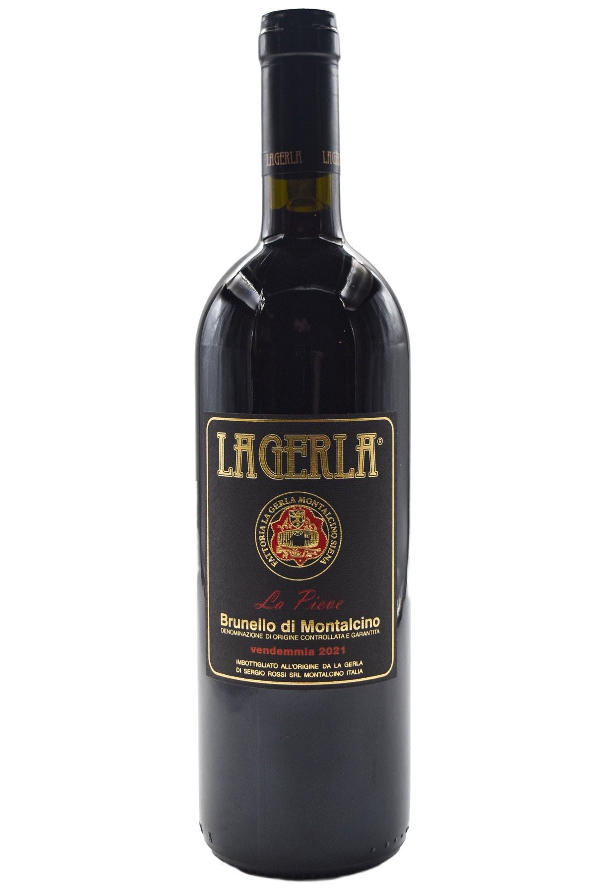 Bottle of La Gerla Brunello di Montalcino La Pieve 2021-Red Wine-Flatiron SF