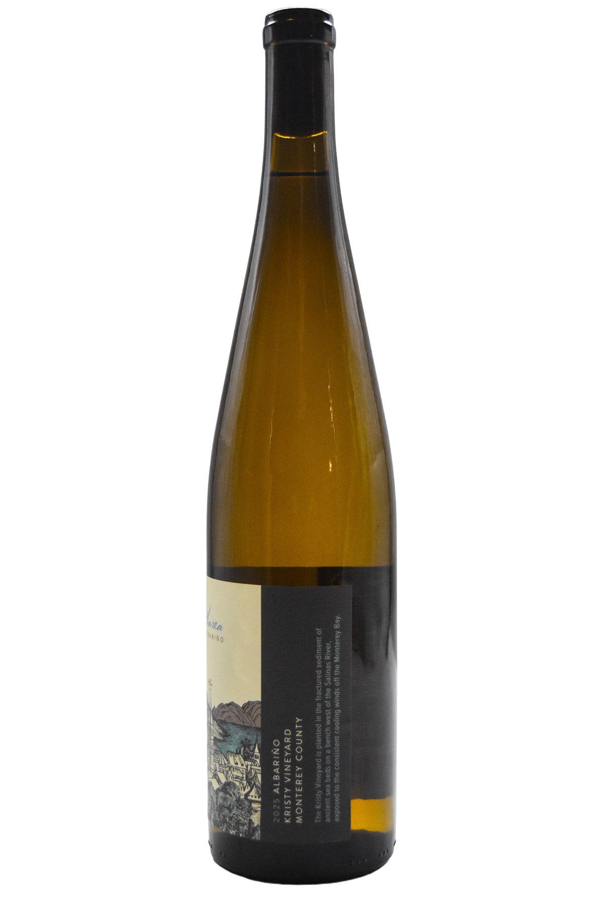 Bottle of La Marea Monterey County Albarino Kristy Vineyard 2025-White Wine-Flatiron SF
