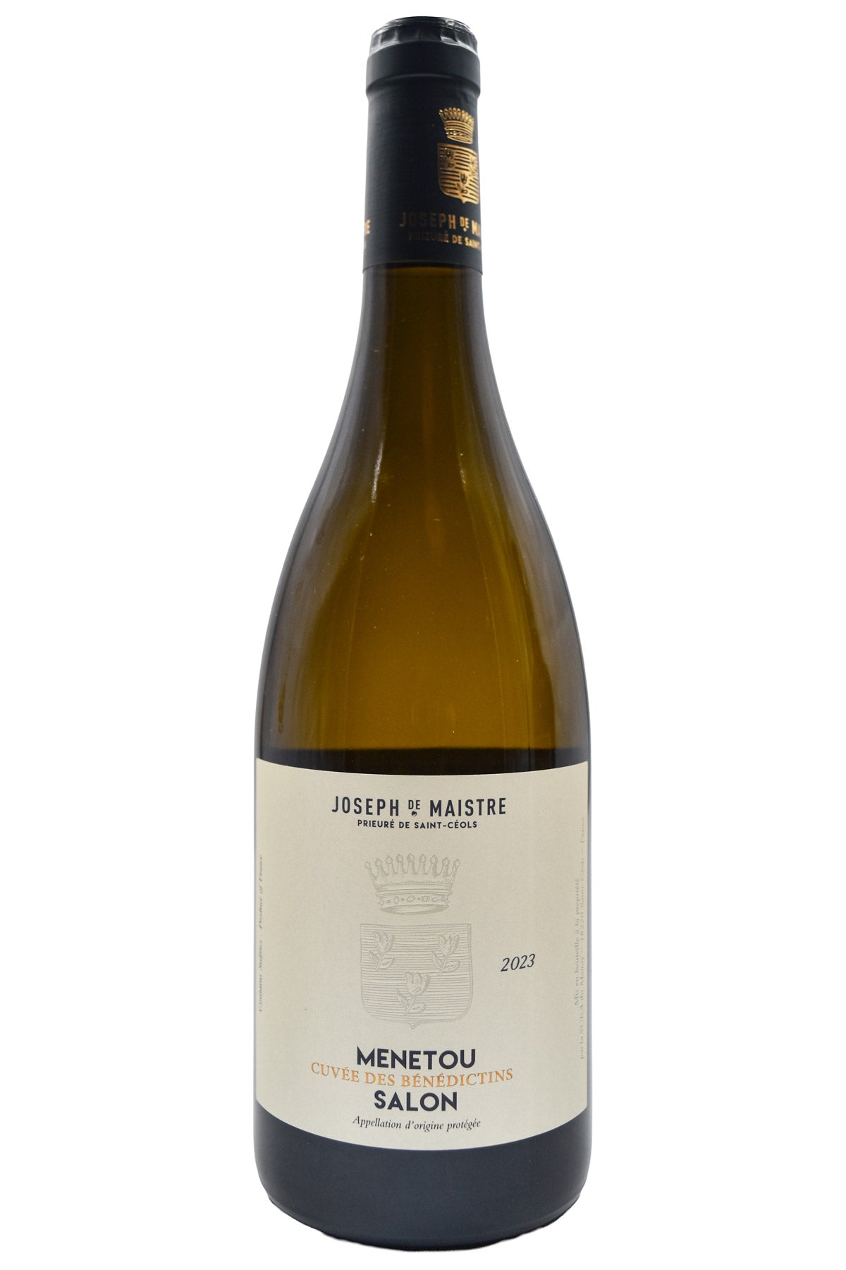 Bottle of Le Prieure de Saint-Ceols Menetou-Salon Blanc Cuvee des Benedictins 2023-White Wine-Flatiron SF