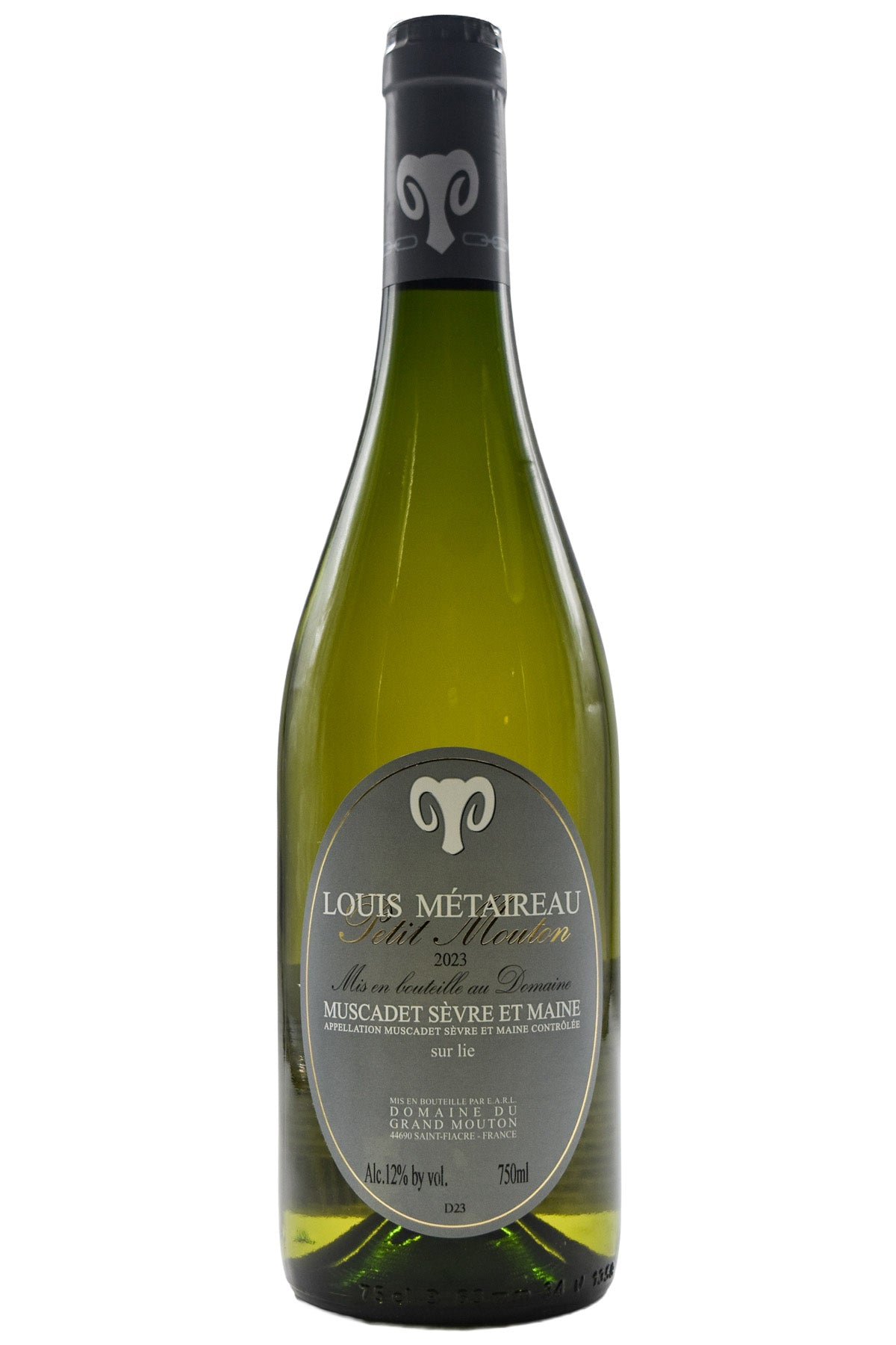 Bottle of Louis Metaireau Muscadet Sevre et Maine Sur Lie Petit Mouton 2023-White Wine-Flatiron SF