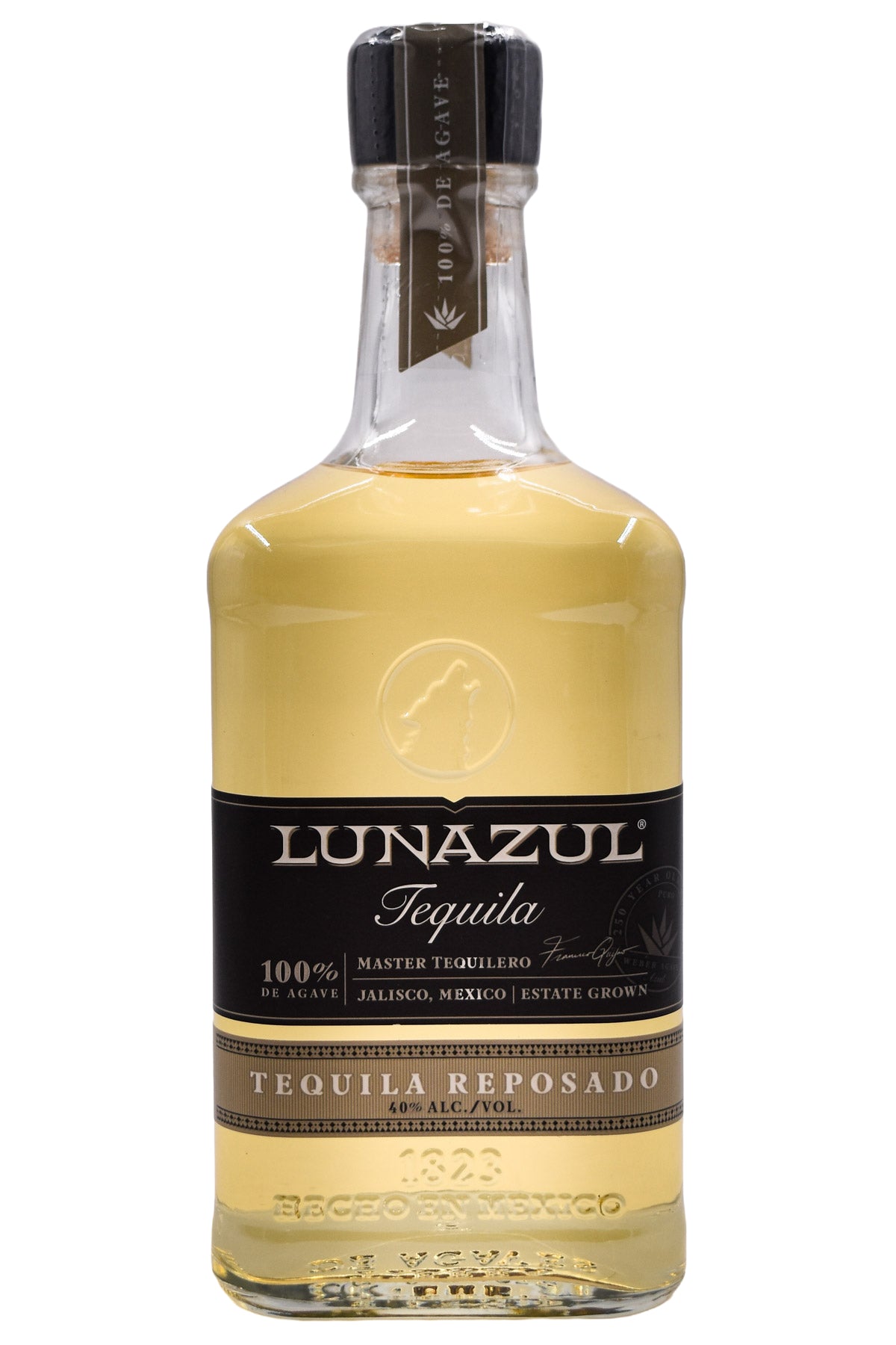 Bottle of Lunazul Reposado Tequila-Spirits-Flatiron SF