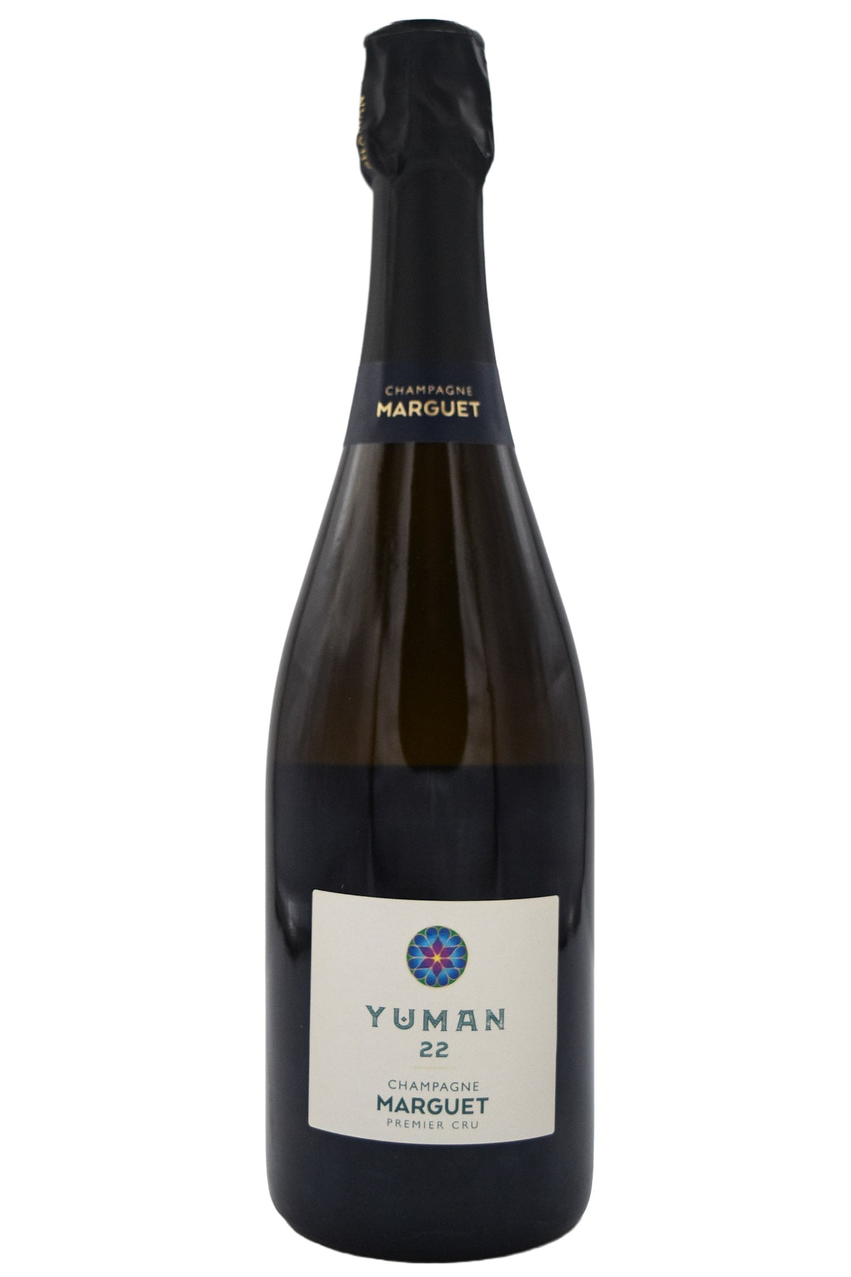 Bottle of Marguet Champagne Premier Cru Blanc de Blancs Yuman 22 NV-Sparkling Wine-Flatiron SF