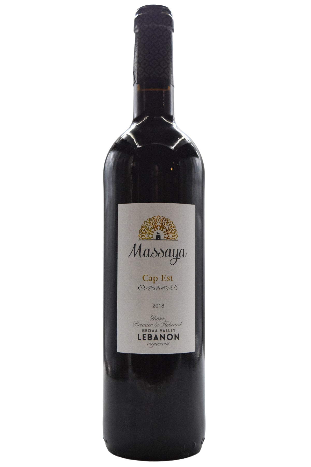 Bottle of Massaya Beqaa Valley Cap Est 2018-Red Wine-Flatiron SF