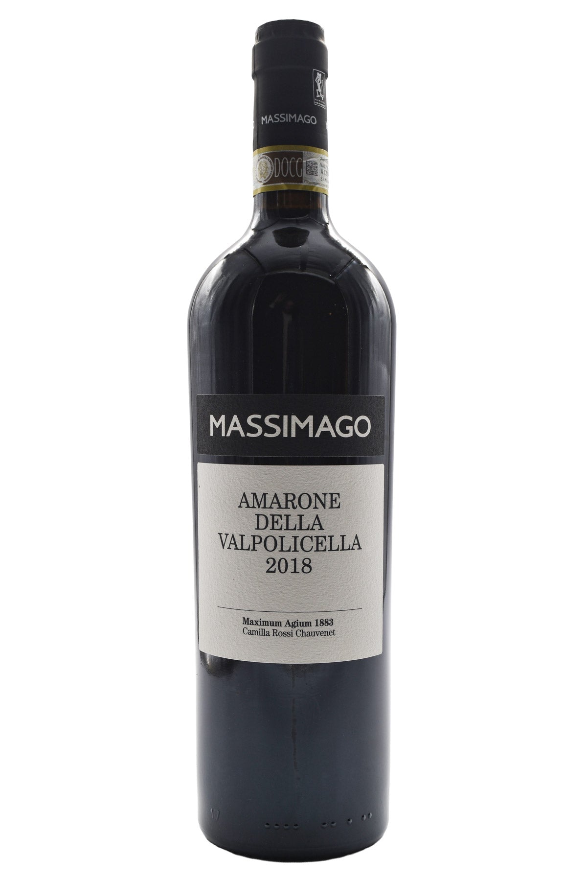 Bottle of Massimago Amarone della Valpolicella 2018-Red Wine-Flatiron SF