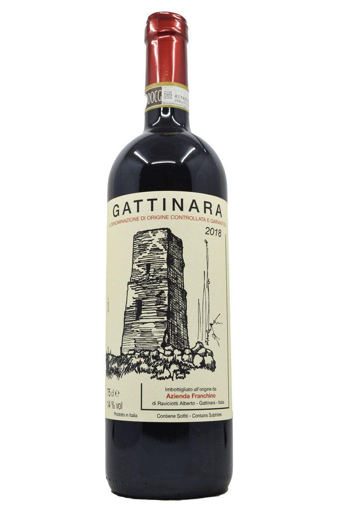 Bottle of Mauro Franchino Gattinara 2018-Red Wine-Flatiron SF