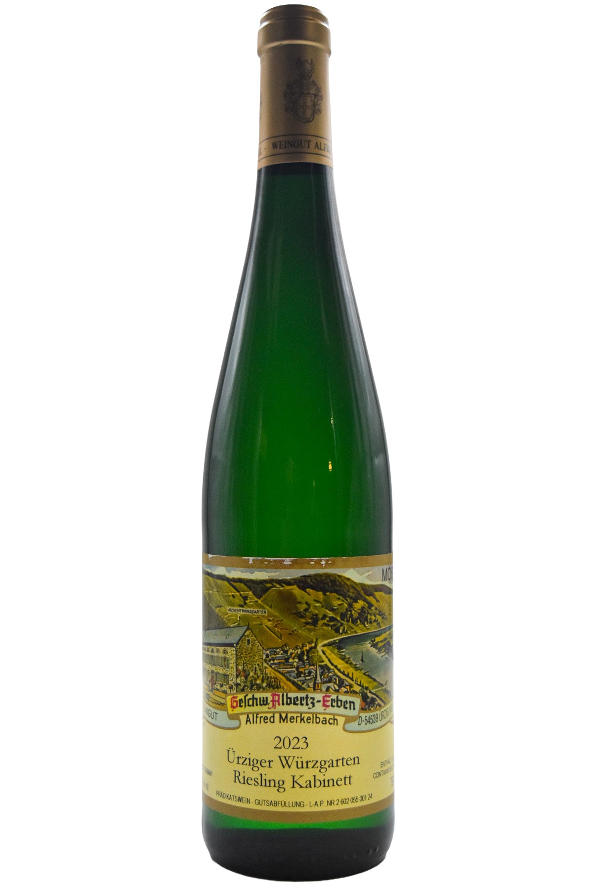 Merkelbach Mosel Riesling Urziger Wurzgarten Kabinett 2023