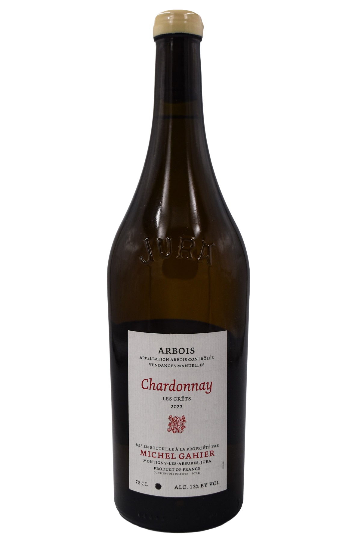 Bottle of Michel Gahier Arbois Blanc Chardonnay Les Crets 2023-White Wine-Flatiron SF