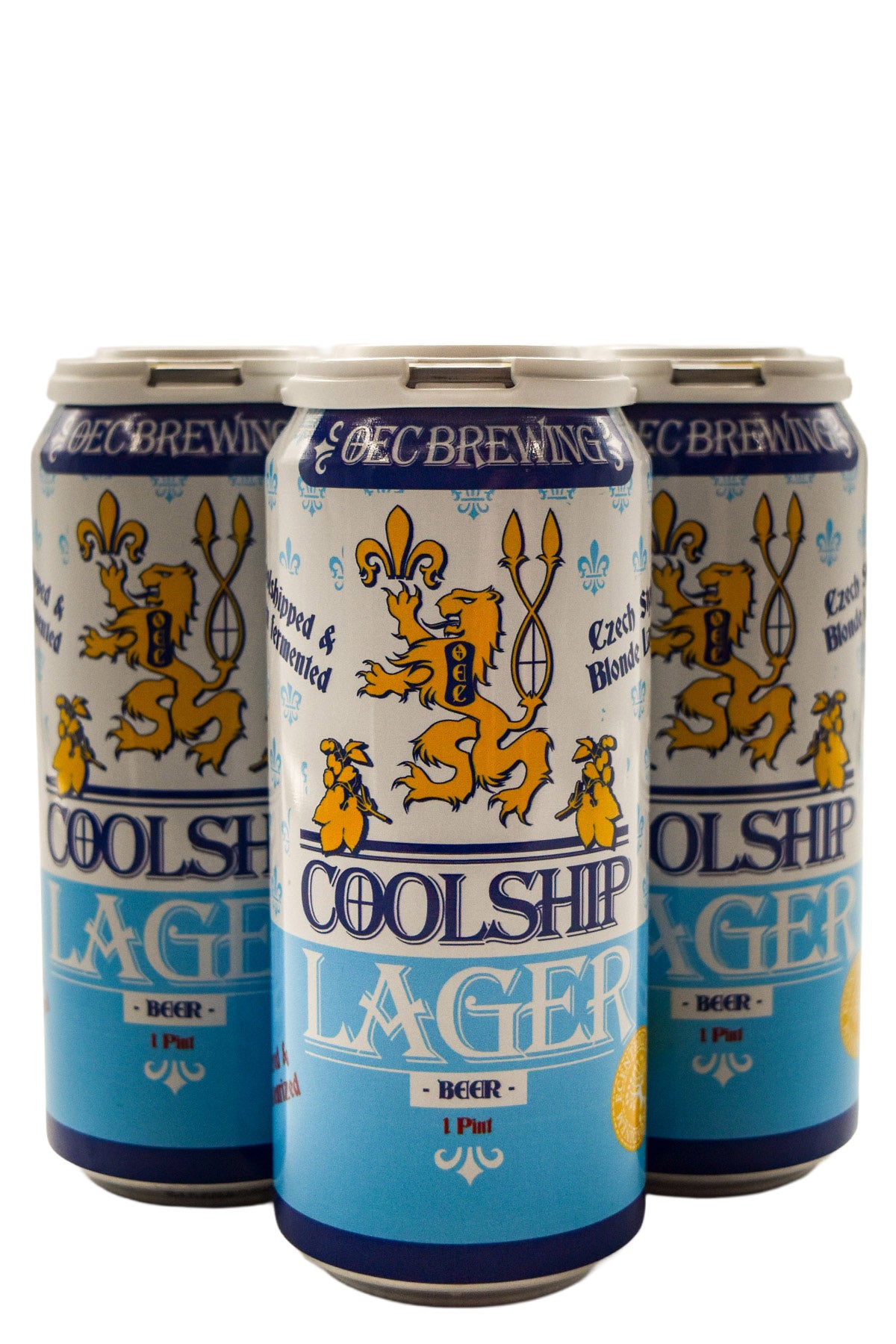 OEC Brewing Coolship Lager 4pk (16oz)