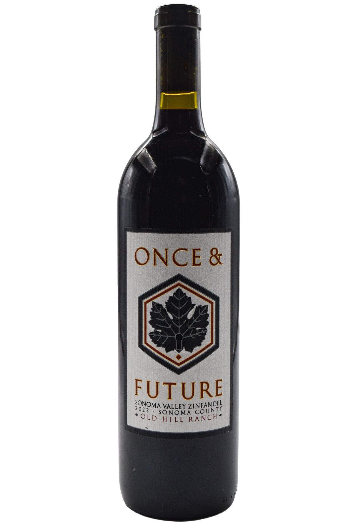 Bottle of Once & Future Sonoma Valley Zinfandel Old Hill Ranch Vineyard 2022-Red Wine-Flatiron SF