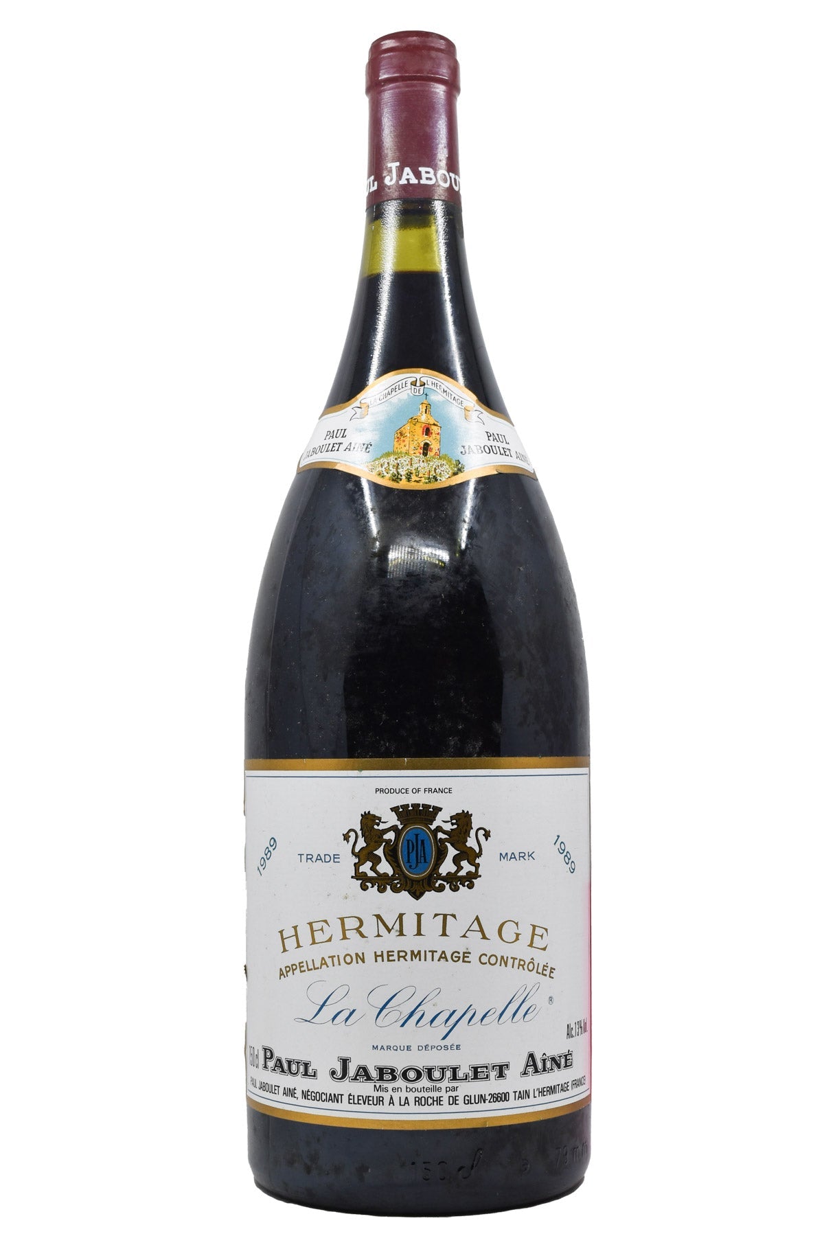 Bottle of Paul Jaboulet Aine Hermitage La Chapelle 1989 (1.5L) (Bottle #1)-Red Wine-Flatiron SF