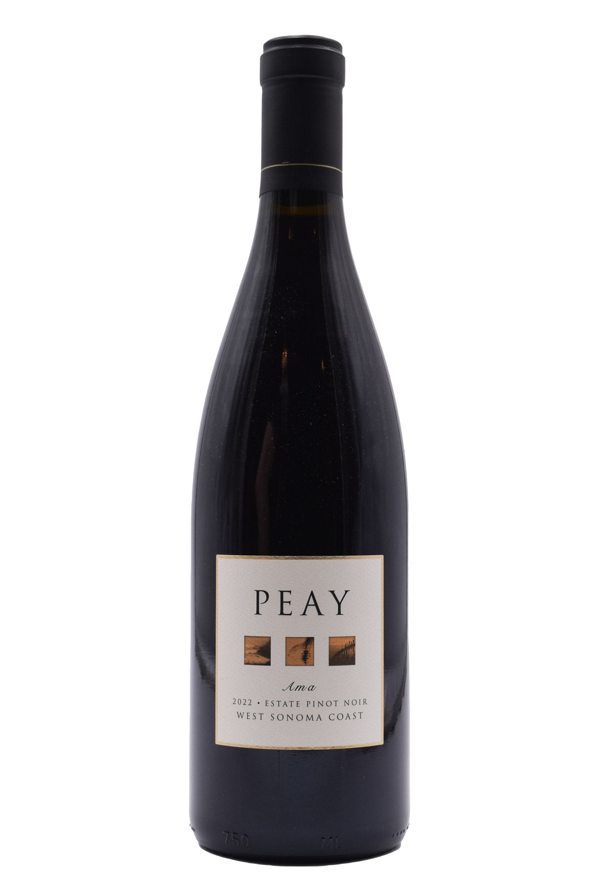 Bottle of Peay Vineyards West Sonoma Coast Estate Pinot Noir Ama 2022-Red Wine-Flatiron SF