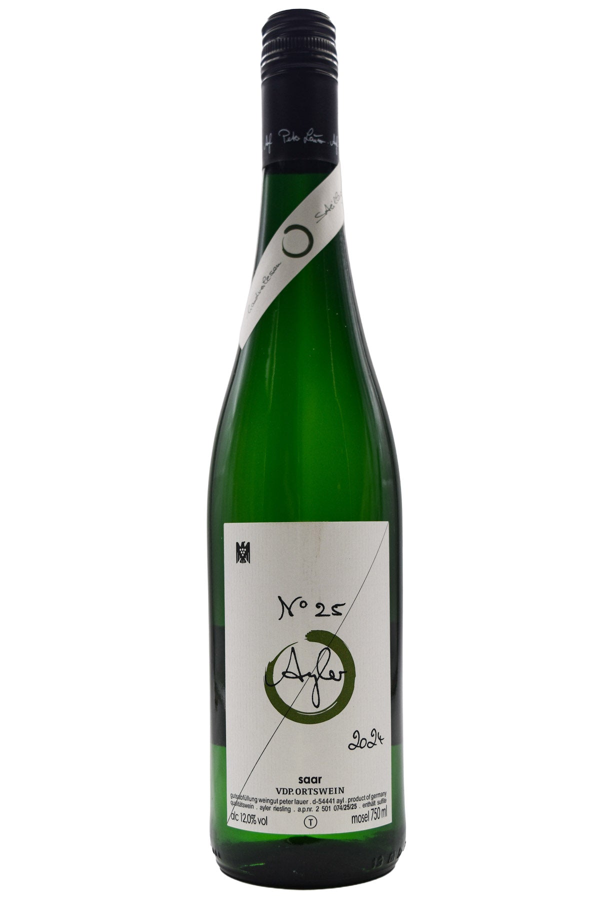 Bottle of Peter Lauer Riesling Ayler Fass 25 Trocken 2025-White Wine-Flatiron SF