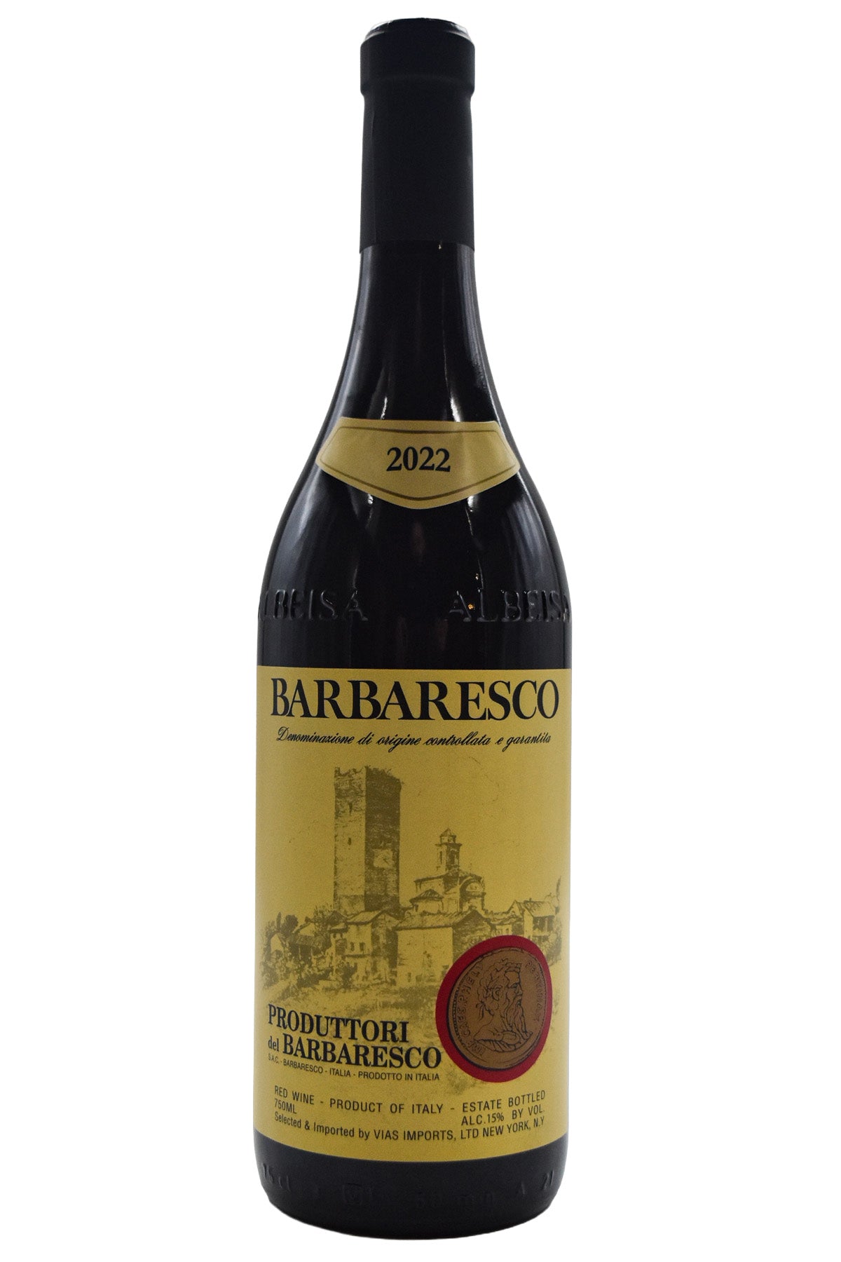 Bottle of Produttori del Barbaresco 2022-Red Wine-Flatiron SF
