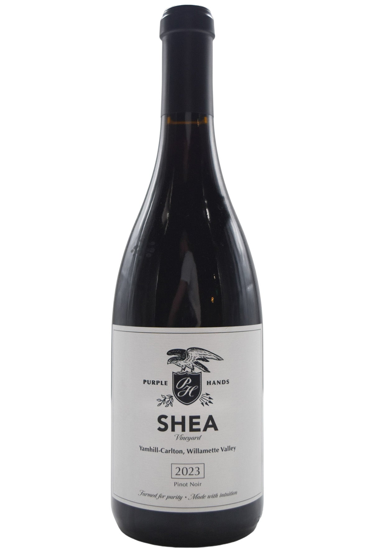 Bottle of Purple Hands Yamhill-Carlton Pinot Noir Shea Vineyard 2023-Red Wine-Flatiron SF