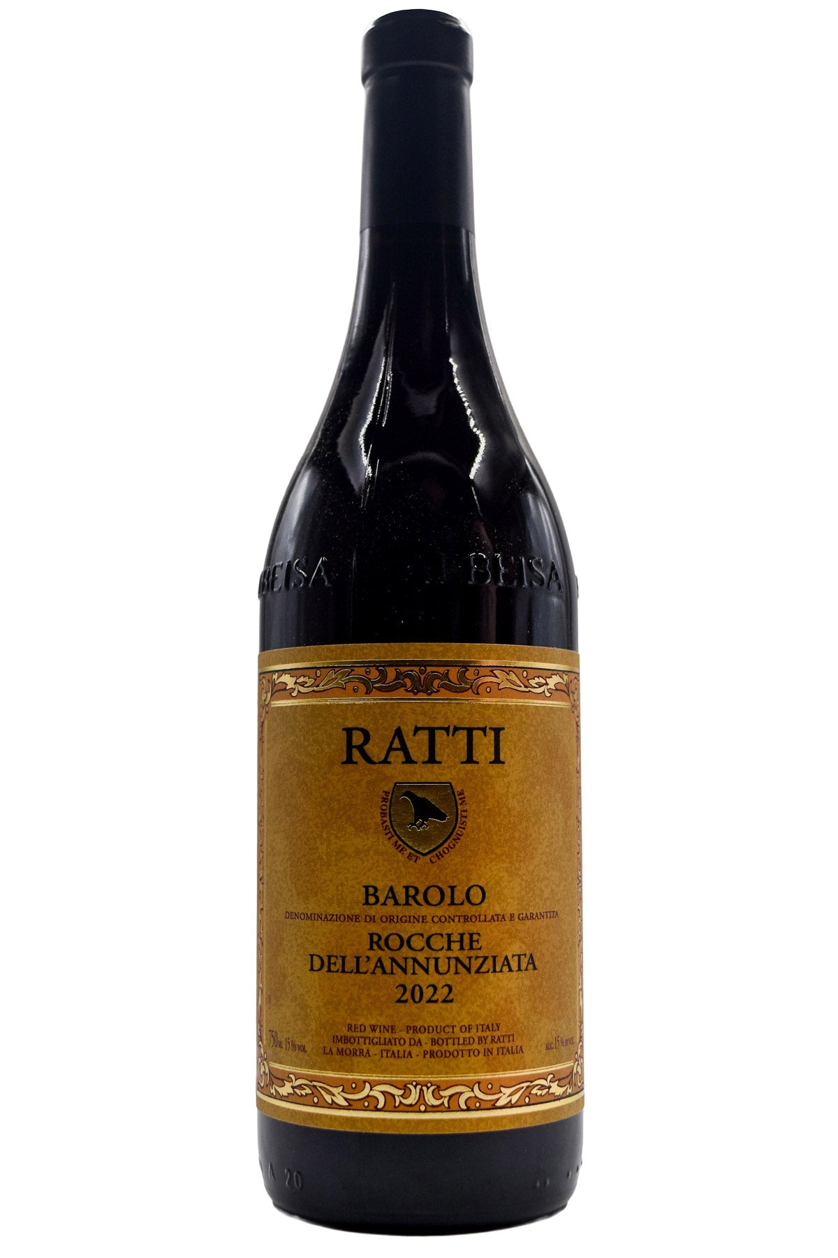 Bottle of Renato Ratti Barolo Rocche della Annunziata 2022-Red Wine-Flatiron SF
