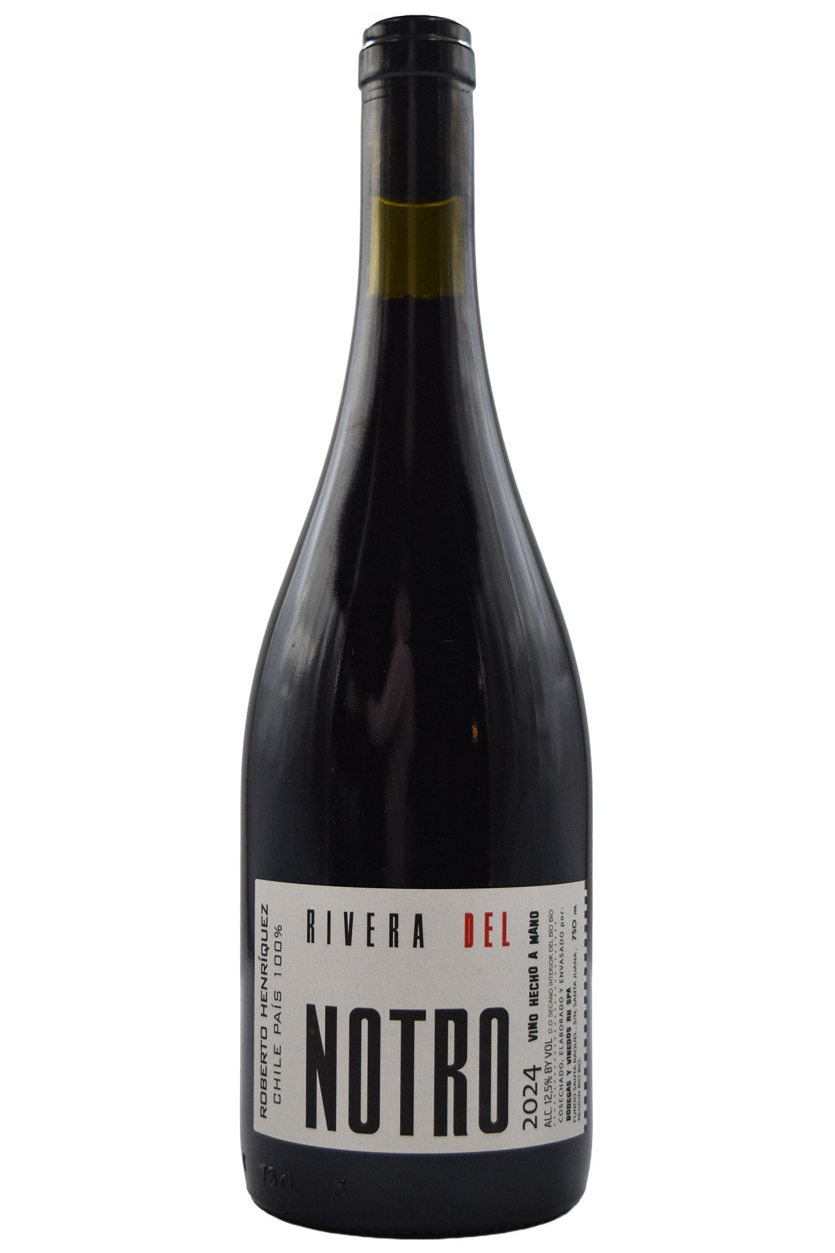 Bottle of Roberto Henriquez Valle del Bio-Bio Pais Rivera Del Notro Tinto 2023-Red Wine-Flatiron SF
