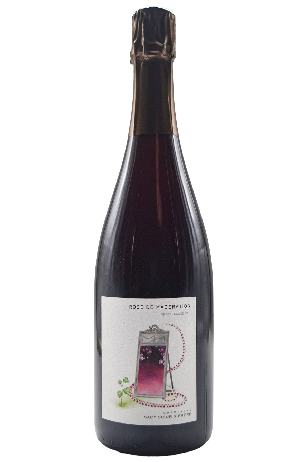 Bottle of Sacy Soeur et Frere Champagne Brut Nature Rose de Masceration 2020-Sparkling Wine-Flatiron SF