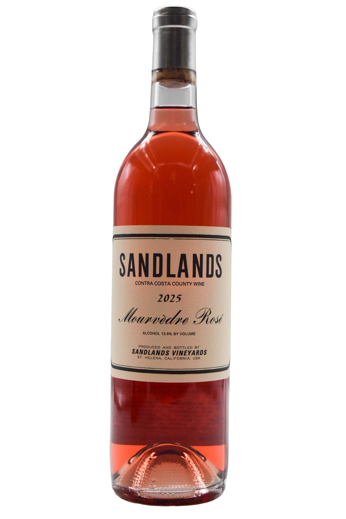 Sandlands Contra Costa County Mourvedre Rose 2025