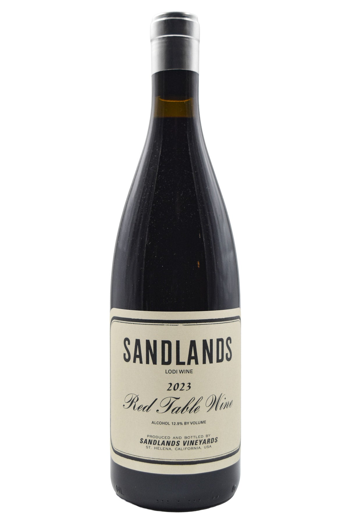 Bottle of Sandlands Lodi County Red Table Wine 2023-Red Wine-Flatiron SF