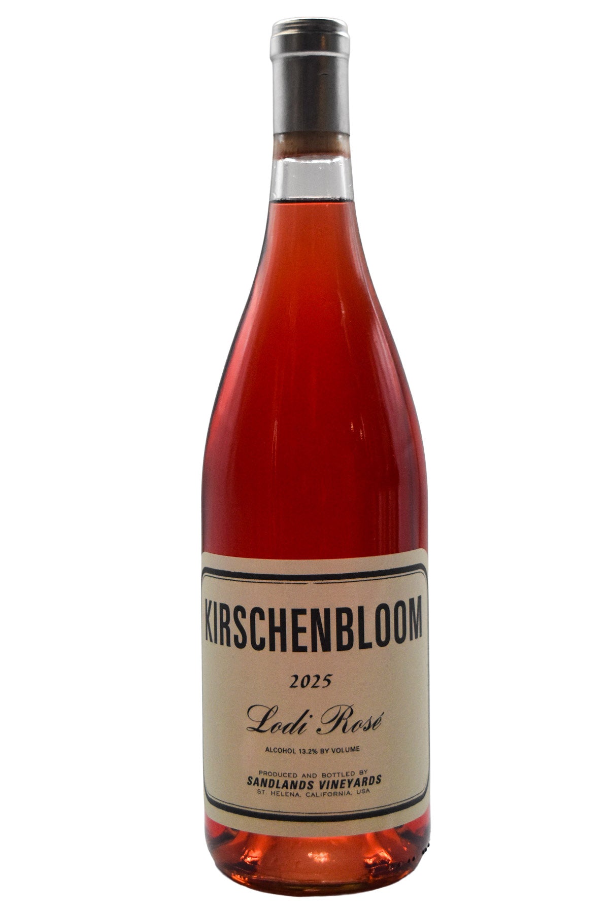 Bottle of Sandlands Lodi Rose Kirschenbloom 2025-Rosé Wine-Flatiron SF