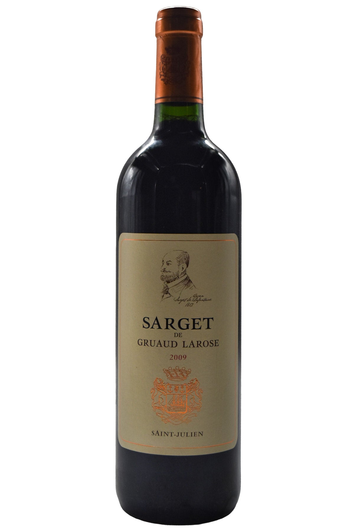 Bottle of Sarget de Gruaud Larose Saint-Julien 2009-Red Wine-Flatiron SF