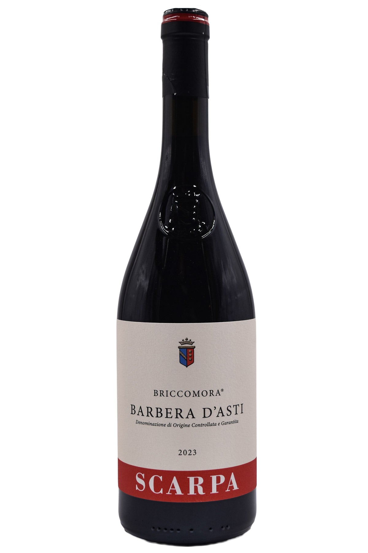 Bottle of Scarpa Barbera d'Asti Briccomora 2023-Red Wine-Flatiron SF